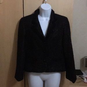 Metallic jacket.